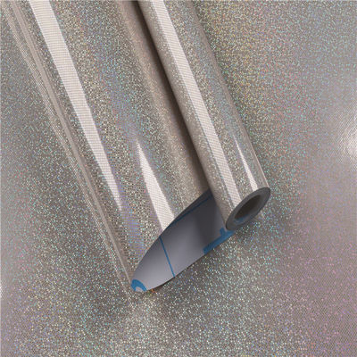 Moisture Proof Shining Rainbow Wallpaper Rolls Self Adhesive PVC Vinyl