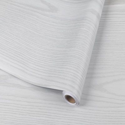 60cm *5m Roll Wood Grain Wallpaper Stickers for Old Furniture Easy to Apply and Remove