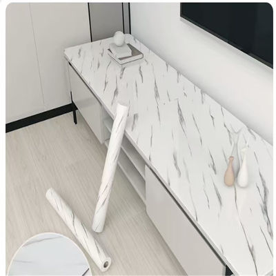 Waterproof Oil Proof Marble Wallpaper untuk Desk Top Cover Dekorasi atau Renovasi Klasik Peel Stick Vinyl Wallpaper