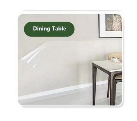 Waterproof Moisture-Proof Anti-Scratch Transparent Static Wall Protective Film Glue-Free Adsorption Thickness 0.16mm-0.18mm