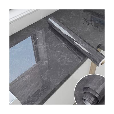 Waterproof Marble Wall Sticker Wallpaper Modern Design Style Thicken Peel Off Self Adhesive Kitchen Counter Top Removable