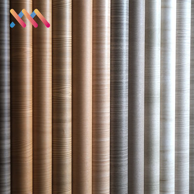 Smoke Proof Wood Grain Wallpaper 0.28mm-0.3mm Wood Effect Kitchen Wallpaper