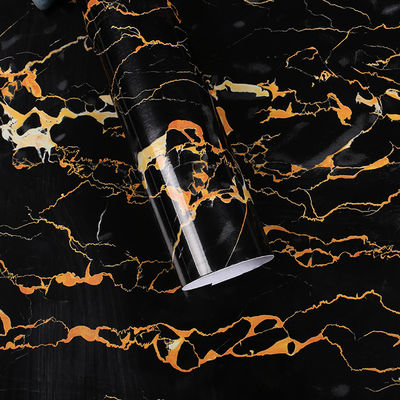Smooth Waterproof Pvc Self Adhesive Marble Decorative Wallpaper for Furniture Renovation and Easy Application