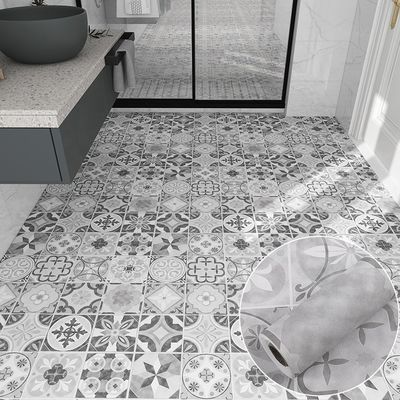 3M Self Adhesive Floor Sticker PVC Flooring Sticker For Hotel Bathroom Decoration