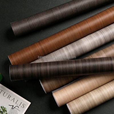 Matt Wood Contact 3D Home Decoration Muurpapier voor antistatische functie