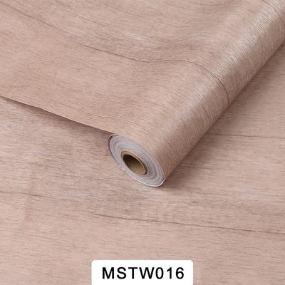 Wallpaper kayu PVC untuk dekorasi rumah dalam pola 3D lebar 60cm/120cm