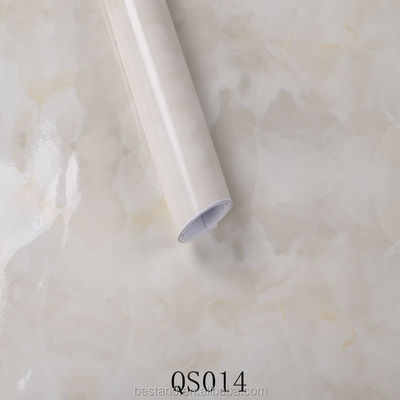 XuanMei Decorative Marble Contact Paper PVC Adhesive Film Thickness 0.2MM-0.3MM for Furniture Transformation