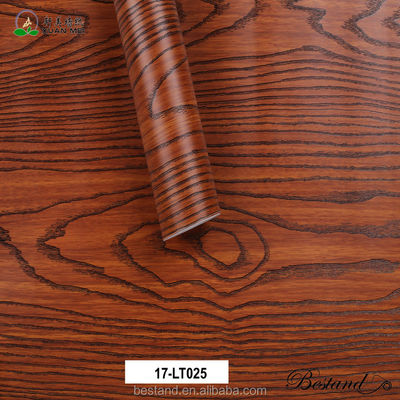 Film Dekoratif Vinyl Gandum Kayu Self Adhesive untuk Makeover Furnitur dan Peningkatan