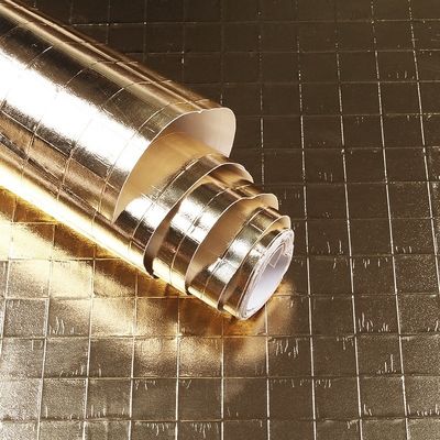 Wallpaper Dekoratif Rol Waterproof Adhesive Wallpaper Pemasok 3D Wallpaper