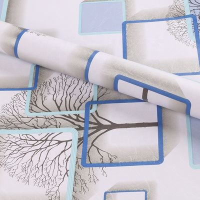 3D Wall Covering Cartoon Design Wallpaper Roll Size 45CM * 10M for Hotel Home Decoration