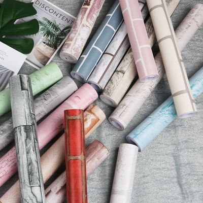 Apartment PVC Wallpaper Sticker for Living Room Decoration Wall Paper 3d Home Decor