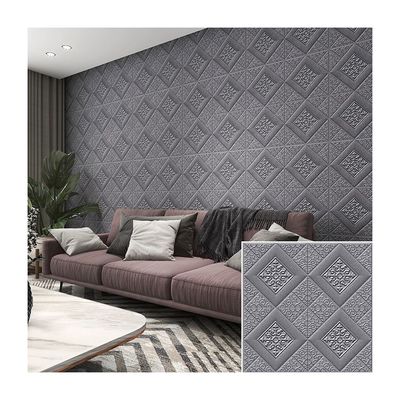 Nursery Room And Bathroom Wall Stickers 3D Foam 70x70 PE Foam Wallpaper