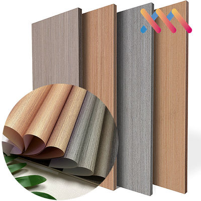 Wood Grain PVC Film Vacuum PVC Lamination Film For Furniture MDF Panel