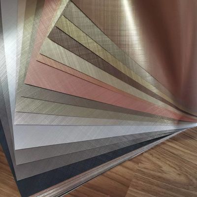200m-400m PVC Laminated Film Embossed Stained PVC Self Adhesive Foil