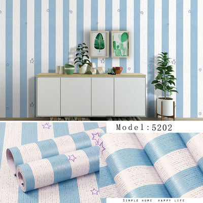 45cm Width Wallpapers European Style Peel and Stick Vinyl PVC Floral Wallpaper for Home Decor