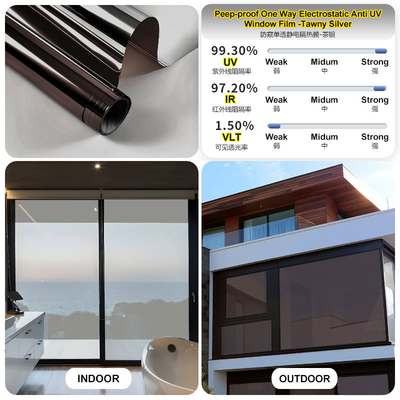 UV Protection Anti-Security Solar Control Roll Waterproof Heat Rejection Window Tinting Film Heat-Insulating Window Sticker